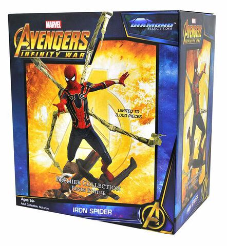 Statuette Diamond - Avengers Infinity War  - Iron Spider-man 30 Cm